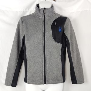Boy's Spyder Zippered Sweatshirt